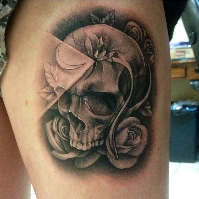 tattoo by Bullseye Tattoo artist @dannyleporetattoos # ...